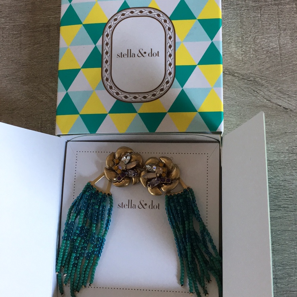 Cocktail party earrings.